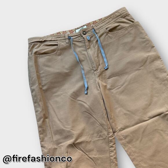 HORNY TOAD UTILITY PANTS TAN ZIP CROP SIZE 10 WOMEN’S CASUAL OUTDOOR TRAVEL - Picture 3 of 9